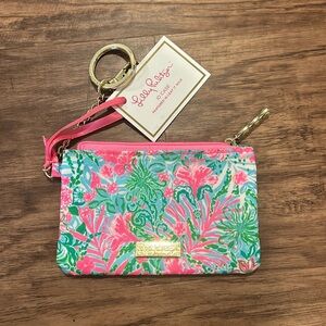 Lilly Pulitzer ID case wristlet